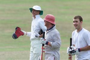 Chris Evans Cricket Match
