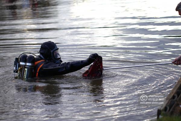 31/03/2016.Kayaker missing in River Wey named as 56-year-old Grant Broster.  Surrey Police will continue to search the River Wey for a man whose kayak overturned on Monday 28th March.