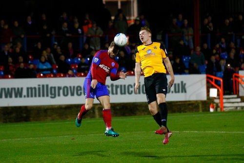 12/12/2016.  Aldershot Town v East Thurrock United FC. FA Trophy.