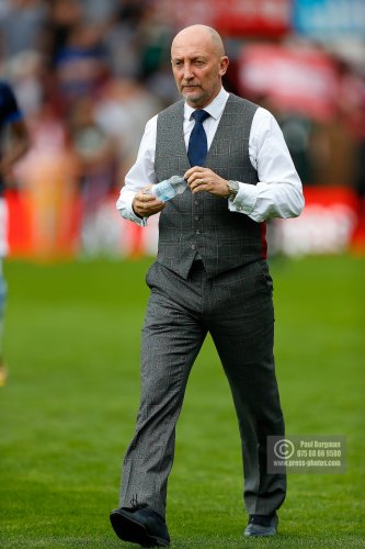 21/04/2018. Brentford v Queens Park Rangers SkyBet Championship Action from Griffin Park.  Queens Park Rangers Manager Ian HOLLOWAY